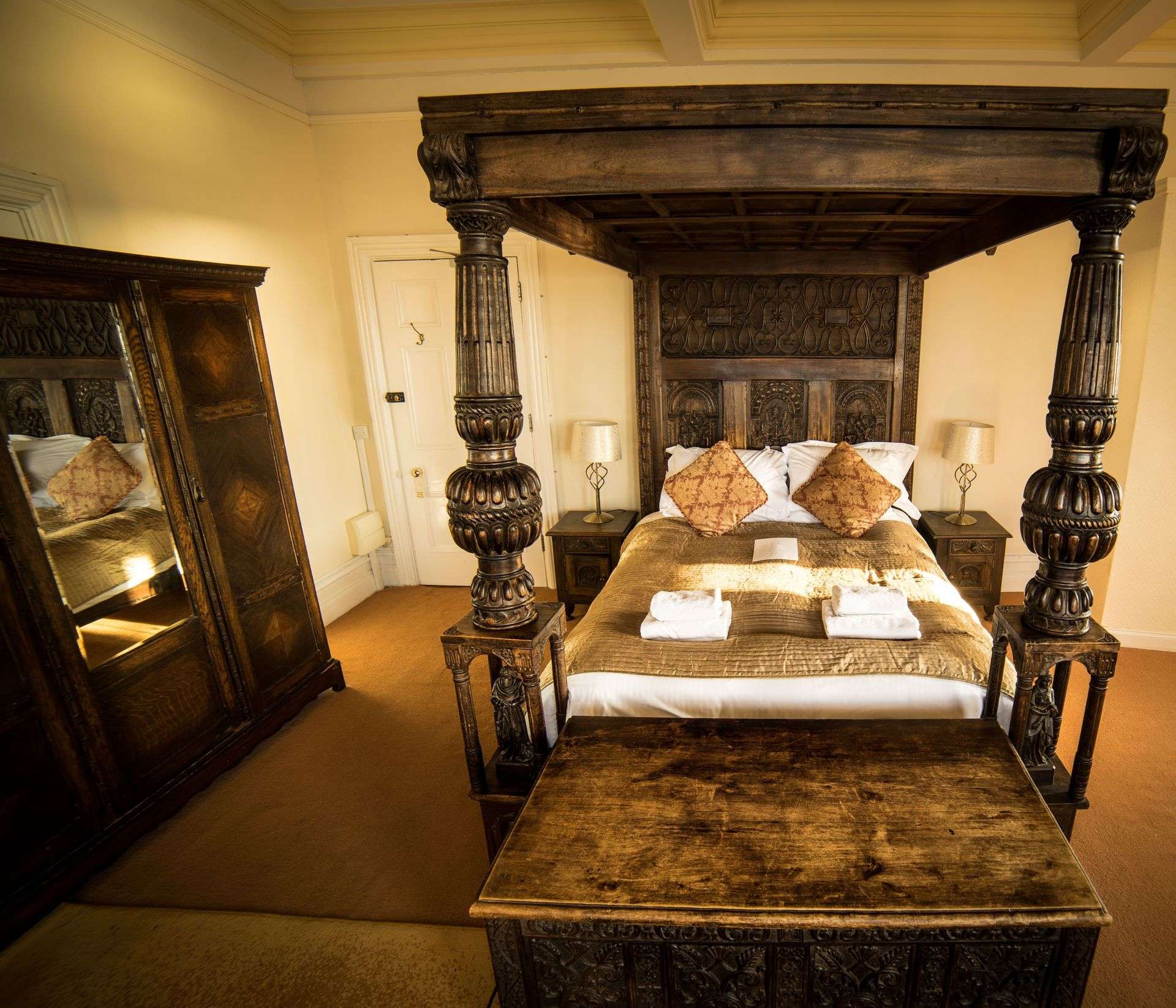 Four poster bed in the Classic Four Poster Room