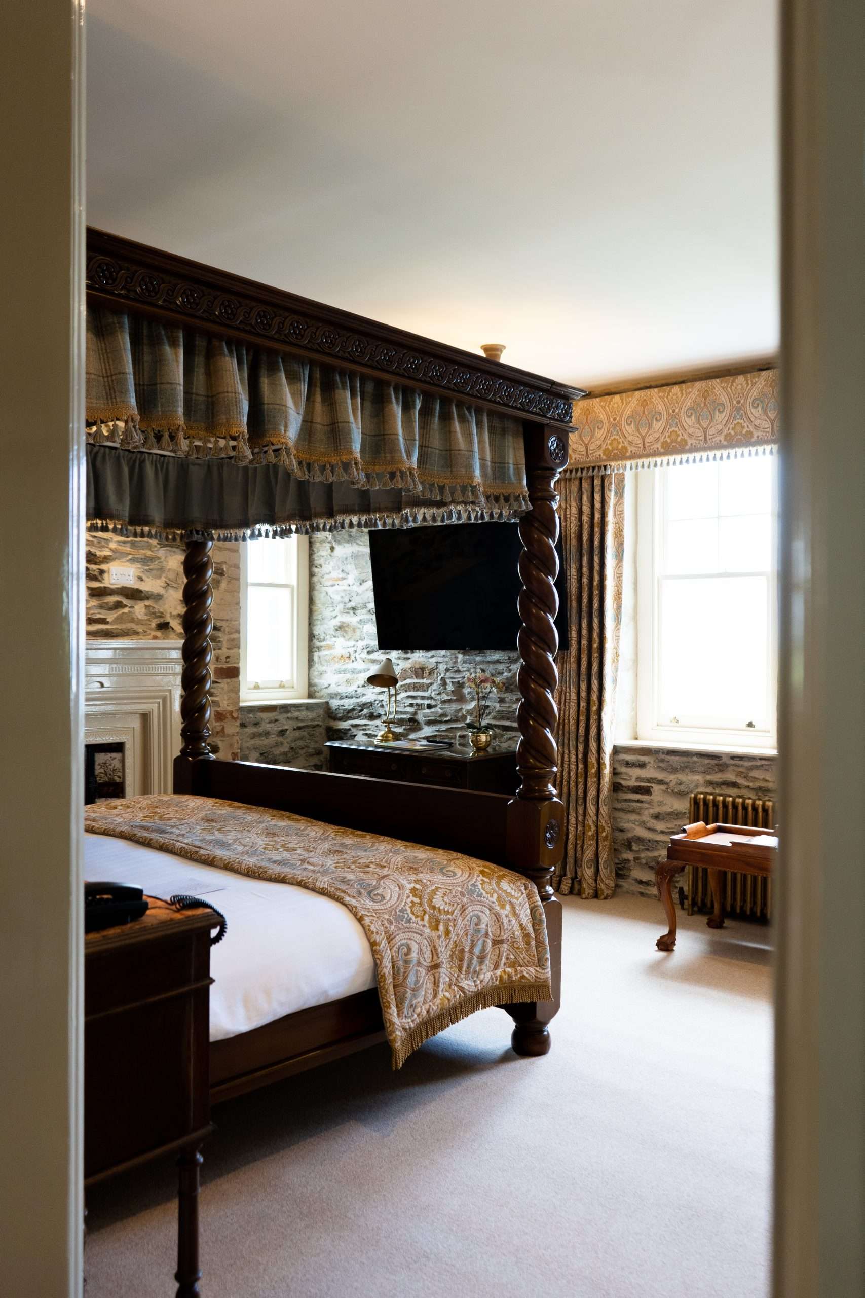 South Tower Junior Suite bedroom interior with sea views