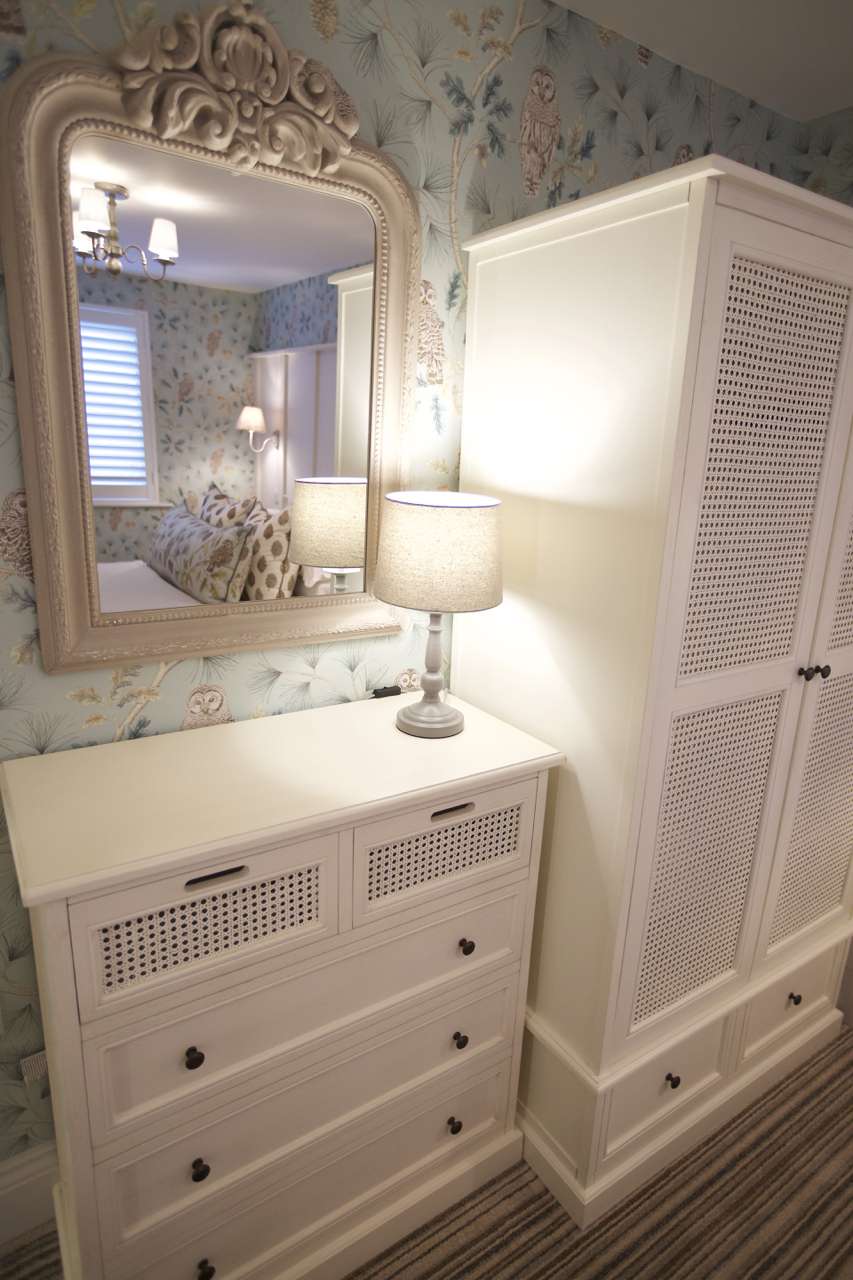 Bedroom vanity area in Luxury Self Catering Apartment No. 2