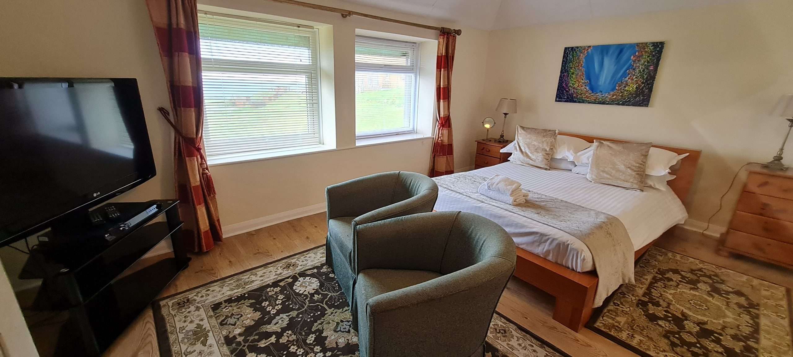 Lounge area in Classic Self Catering Apartment No. 3