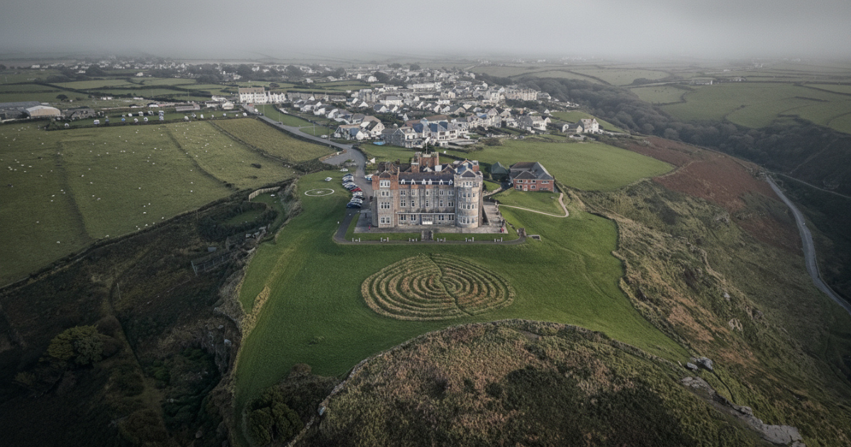Camelot Castle in February