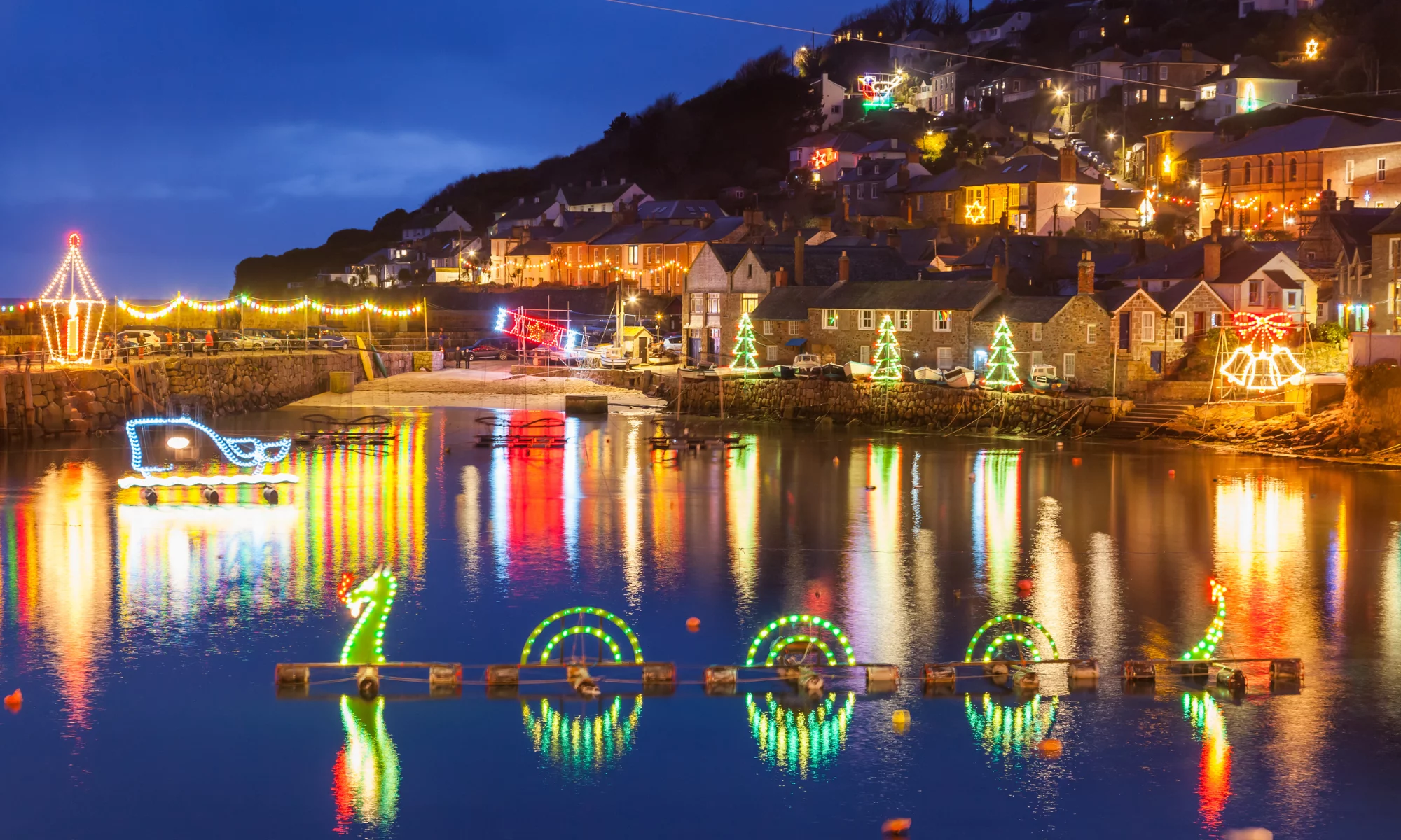 Padstow Christmas Lights